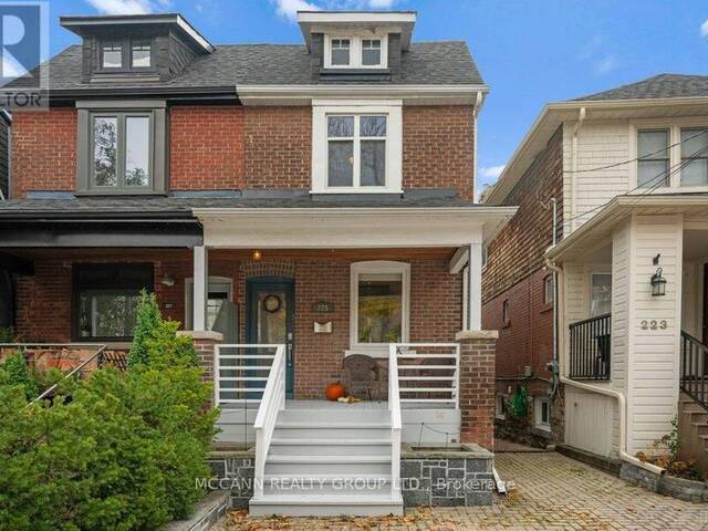 225 ERSKINE AVENUE Toronto Ontario