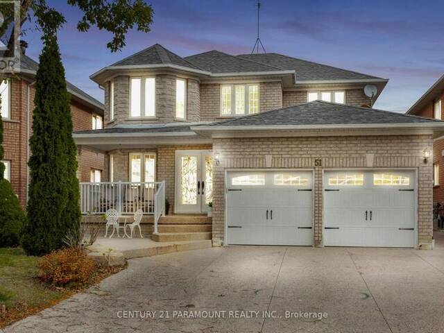 51 DRAGON TREE CRESCENT Brampton Ontario