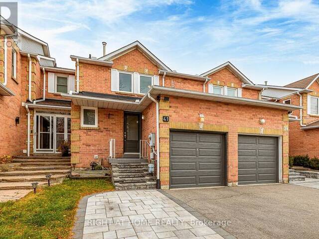 41 STEEPLEVIEW CRESCENT Richmond Hill Ontario