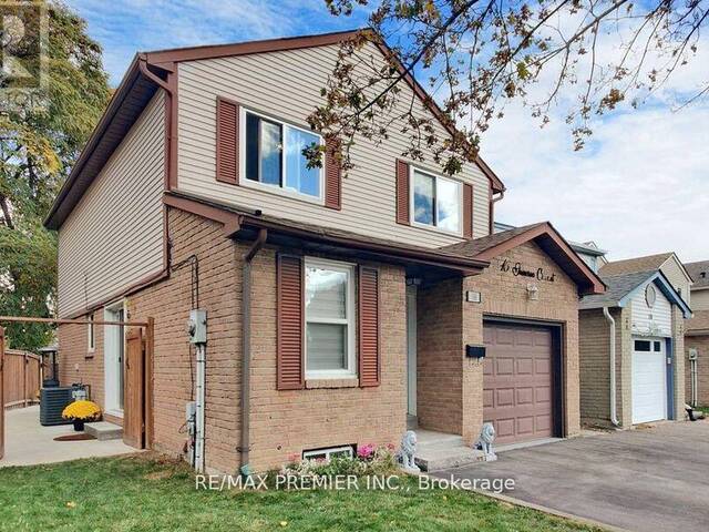 16 JAMESON CRESCENT Brampton Ontario