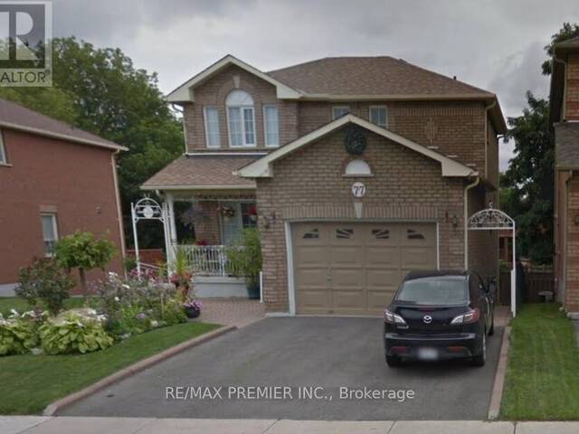 77 STONEBRIAR DRIVE Vaughan Ontario