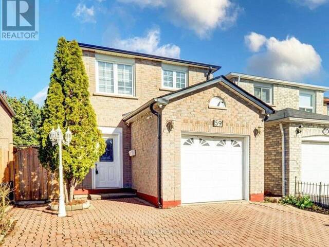 LOWER - 59 WILLIAM HONEY CRESCENT Markham Ontario