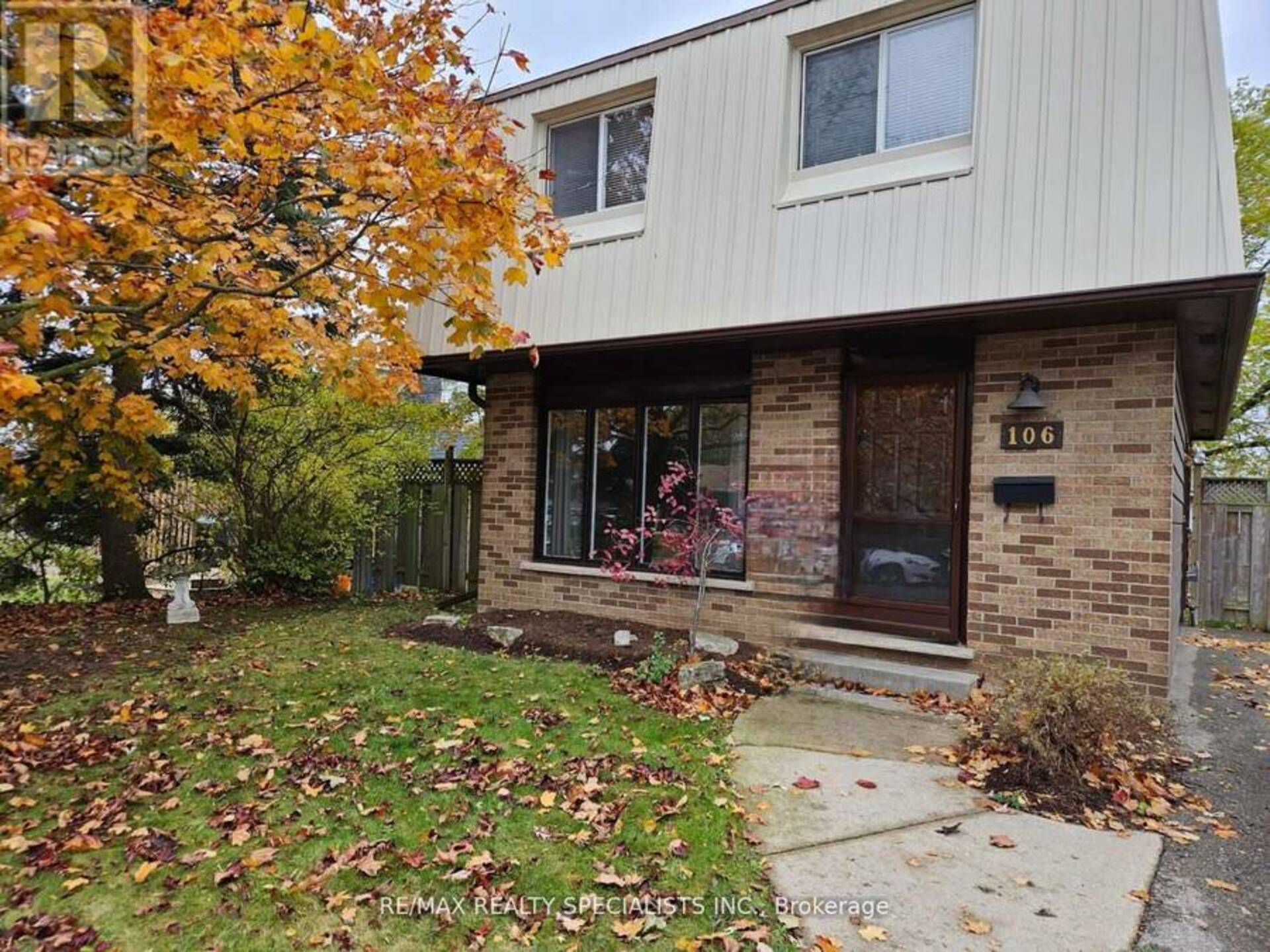 106 MILLWOOD CRESCENT Kitchener