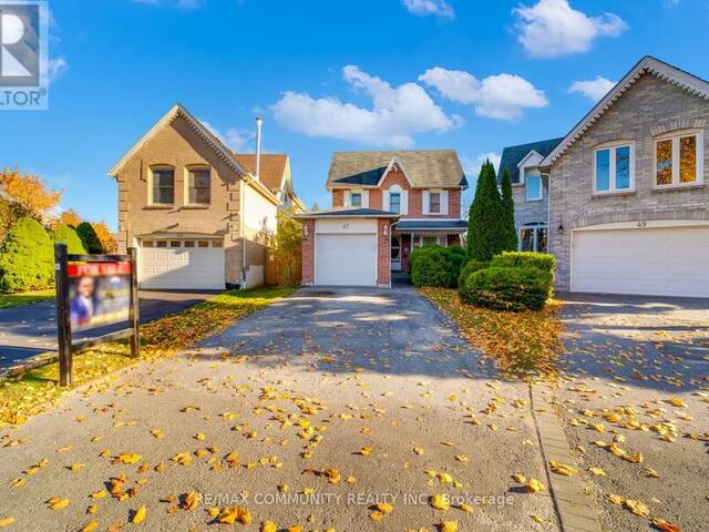 47 CORNWALL DRIVE Ajax Ontario