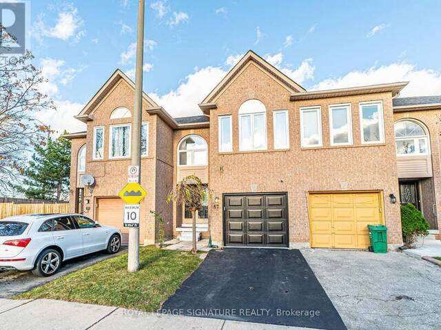 41 - 67 GOLDENLIGHT CIRCLE Brampton Ontario