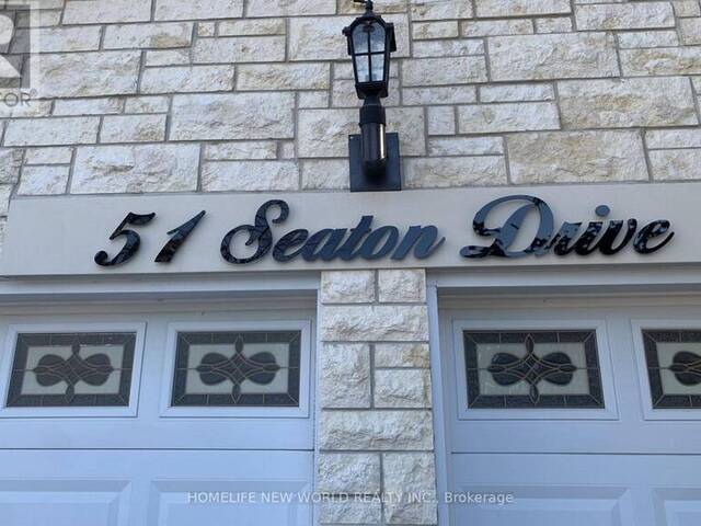 51 SEATON DRIVE Aurora Ontario