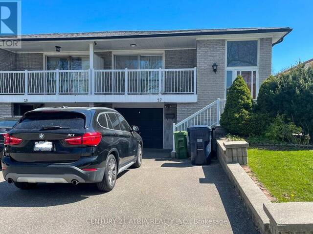 LOWER - 27 PINDAR CRESCENT Toronto Ontario