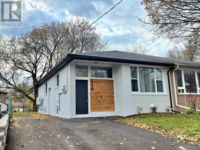 MAIN - 198 SEPTONNE AVENUE Newmarket Ontario