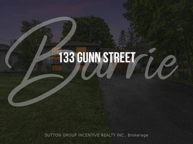 133 GUNN STREET Barrie Ontario