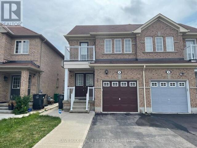 31 TANASI ROAD Brampton Ontario