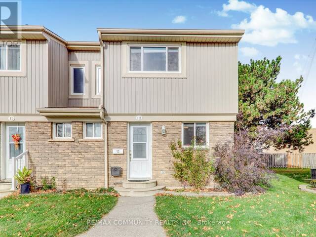 12 - 561 CHILDS DRIVE Milton Ontario