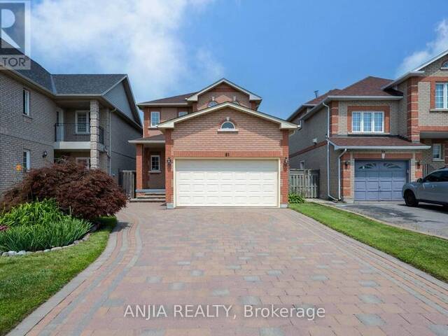 81 EASTPINE DRIVE Markham Ontario