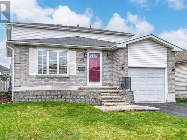 27 WADDINGTON CRESCENT Barrie Ontario