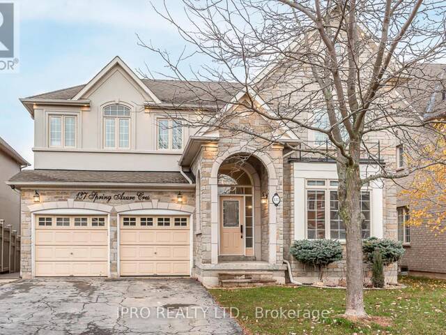 137 SPRING AZURE CRESCENT Oakville Ontario