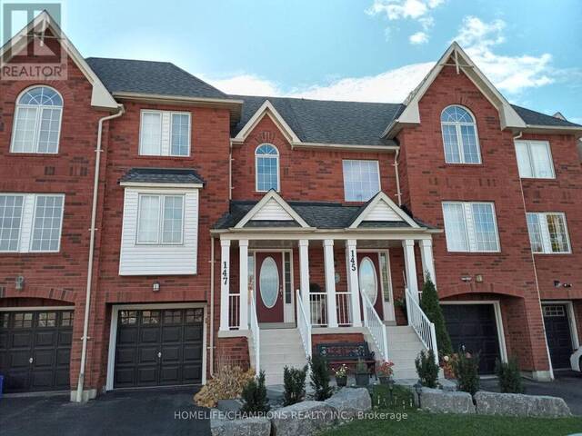 147 STOKELY CRESCENT Whitby Ontario