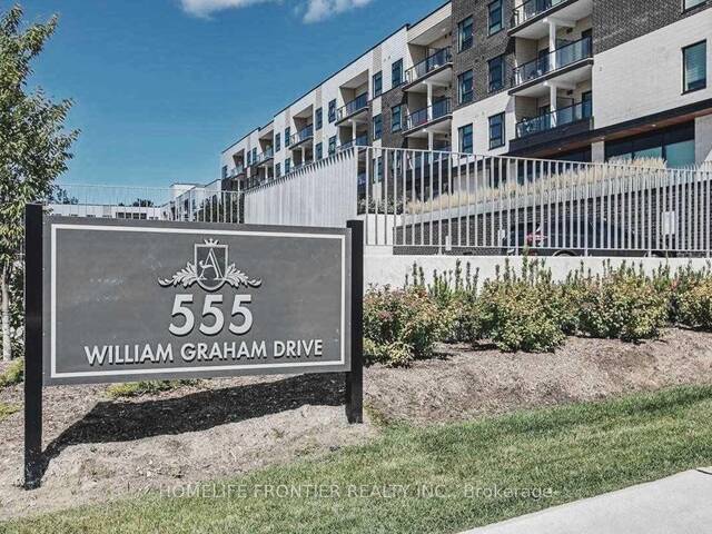 304 - 555 WILLIAM GRAHAM DRIVE Aurora Ontario