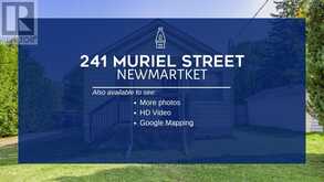 241 MURIEL STREET Newmarket