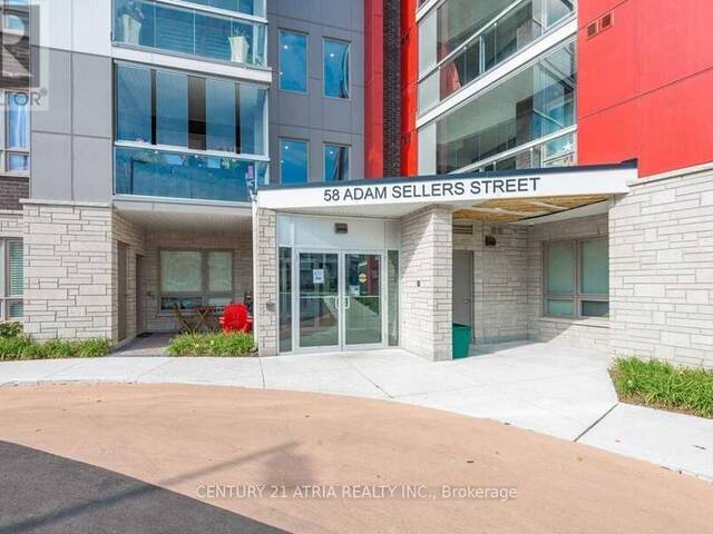 607 - 58 ADAM SELLERS STREET Markham Ontario