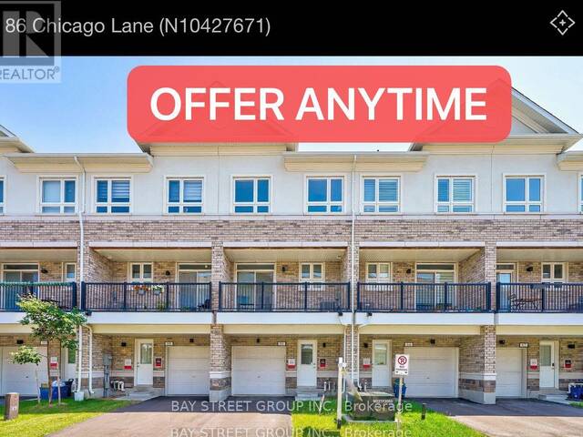 86 CHICAGO LANE Markham Ontario