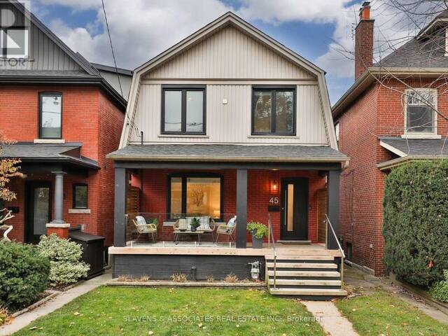 45 ELLSWORTH AVENUE Toronto Ontario