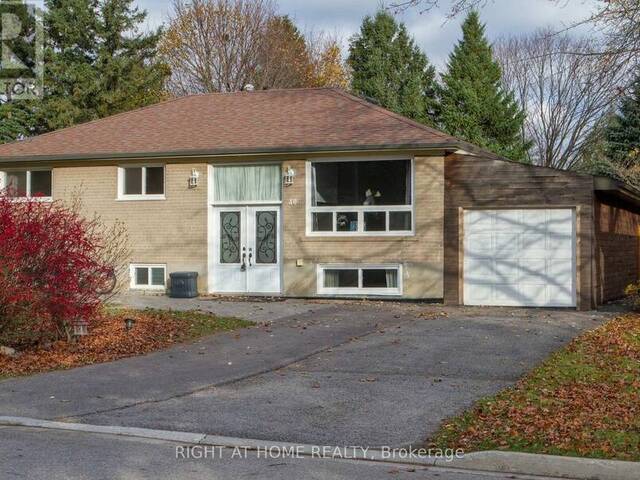 LOWER - 40 FOREHT CRESCENT Aurora Ontario