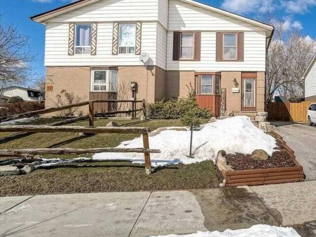 16 CRAWFORD DRIVE N Brampton Ontario