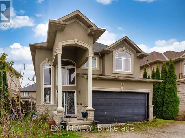 40 DAVINCI BOULEVARD Hamilton Ontario