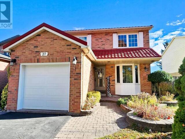 27 GILMOUR DRIVE Ajax Ontario