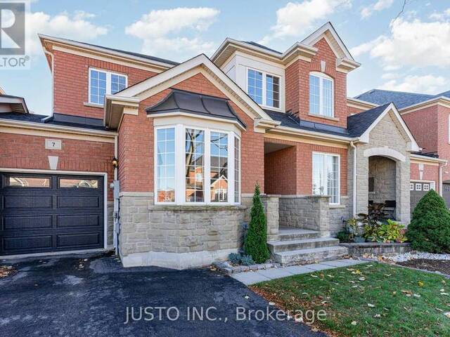 7 MILLHOUSE MEWS Brampton Ontario