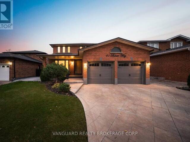 61 BELAIR WAY Vaughan Ontario