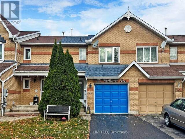 33 MCCULLOCK CRESCENT Ajax Ontario