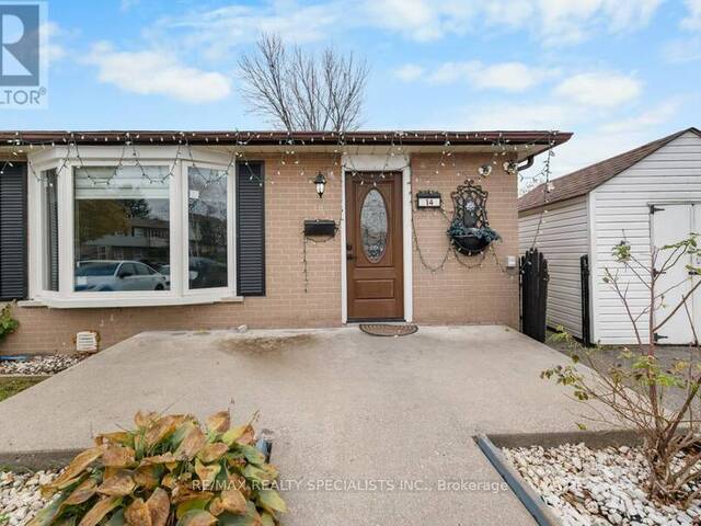 14 FONTAINE COURT Brampton Ontario