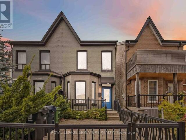 54 BELLEVUE AVENUE Toronto Ontario