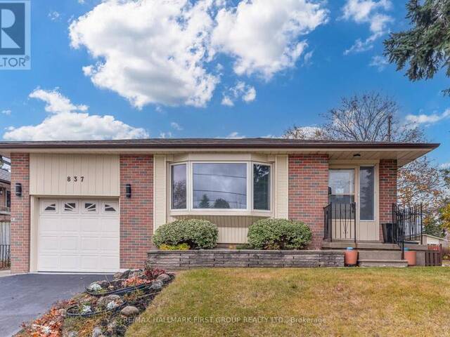 837 HILLCREST ROAD Pickering Ontario