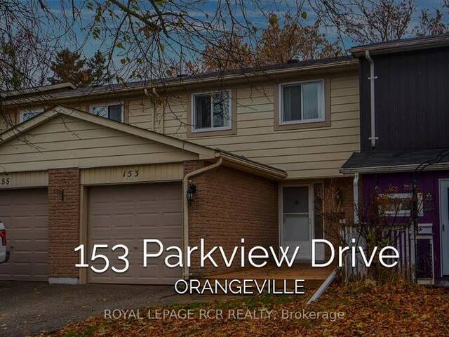 153 PARKVIEW DRIVE Orangeville Ontario