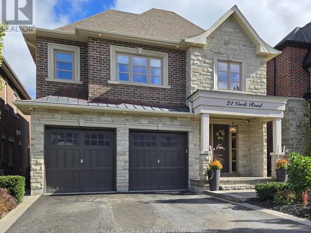 21 VERDI ROAD Richmond Hill Ontario