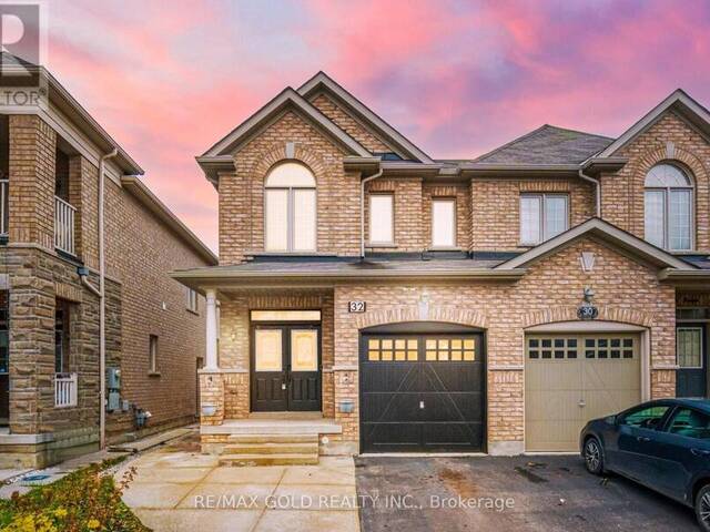 32 VANDERPOOL CRESCENT Brampton Ontario