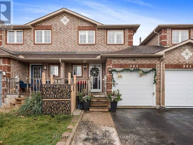 263 DUNSMORE LANE Barrie Ontario