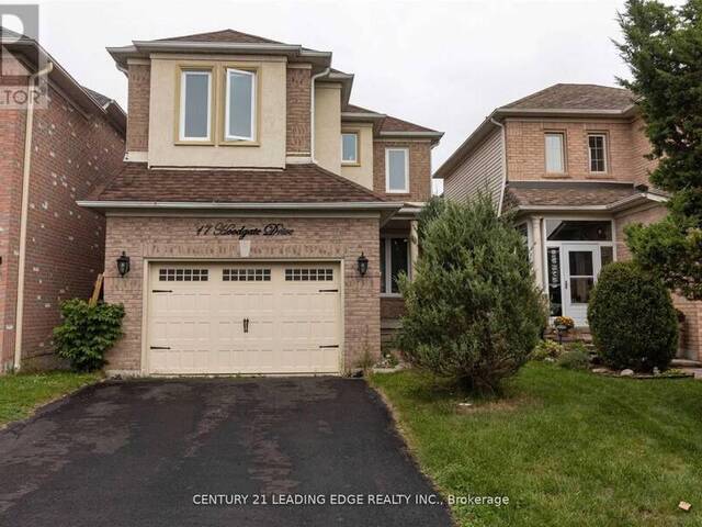 MAIN - 17 HOODGATE DRIVE Whitby Ontario