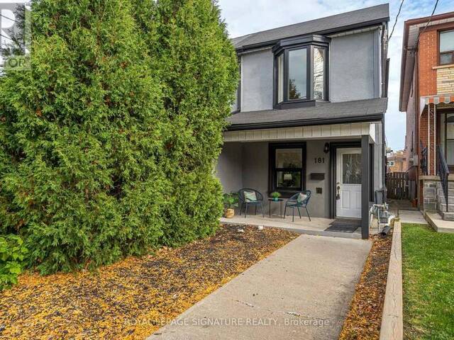 181 EARLSCOURT AVENUE Toronto Ontario