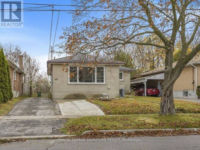 UPPER - 48 CELESTE DRIVE Toronto Ontario