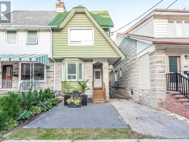 693 GREENWOOD AVENUE Toronto Ontario