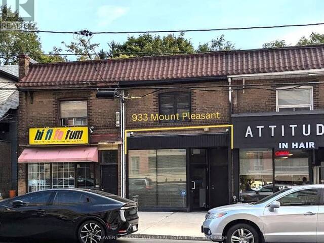 933 MOUNT PLEASANT ROAD Toronto Ontario