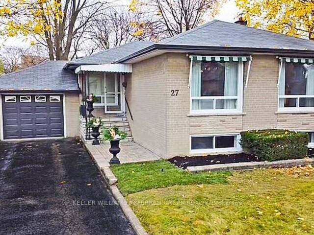 27 CRENDON DRIVE Toronto Ontario