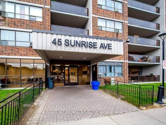 214 - 45 SUNRISE AVENUE Toronto Ontario