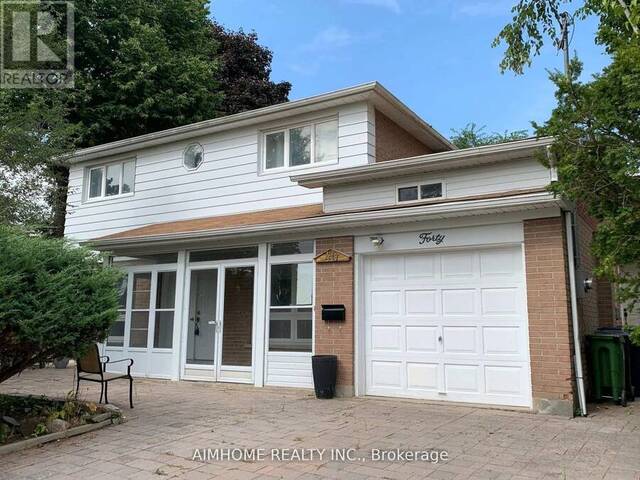 40 AXSMITH CRESCENT Toronto Ontario