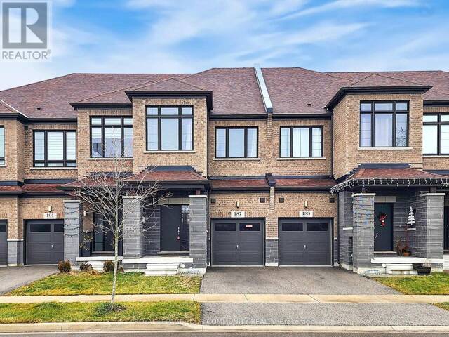 187 LANDOLFI WAY Bradford/West Gwillimbury Ontario