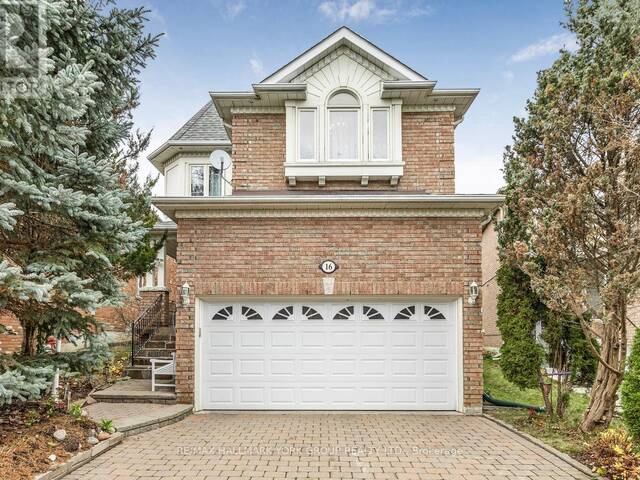 16 MOJAVE CRESCENT Richmond Hill Ontario