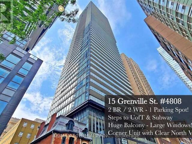 4808 - 15 GRENVILLE STREET Toronto Ontario