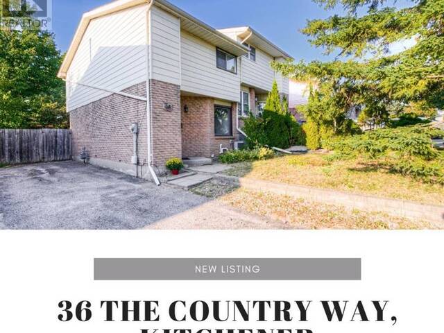 36 THE COUNTRY WAY S Kitchener Ontario